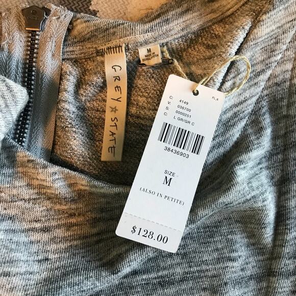 Anthro Grey State Sleeveless Dress M NWT - Picture 4 of 11